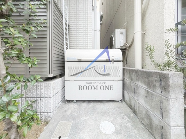 D-roomハウス秋葉原のその他共用部分|ゴミ集積所です。