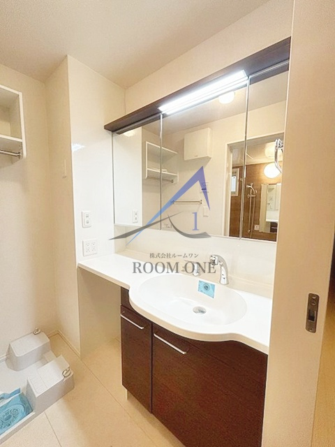 D-roomハウス秋葉原の洗面所|洗面台です。