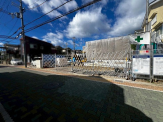 【前面道路含む現地写真】 | 千代田４丁目　新築分譲住宅　全２区画