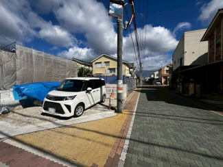 【前面道路含む現地写真】 | 千代田４丁目　新築分譲住宅　全２区画