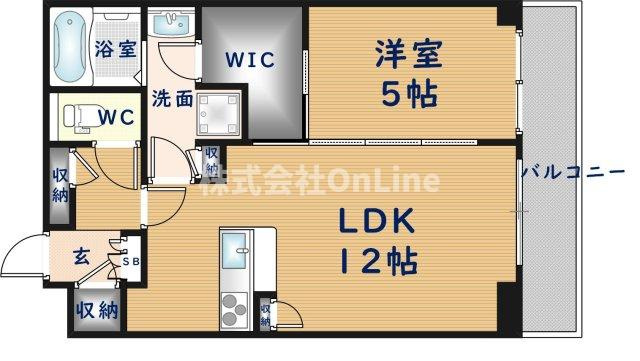 カサフェリスの間取り