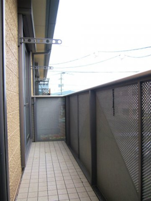 【バルコニー】 | エクセルタウン合川 | ※同建設会社の類似のお部屋です