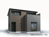 各務原市川島松倉町新築建売全3棟！お車並列3台可能！ご家族様におススメの4LDK！の画像