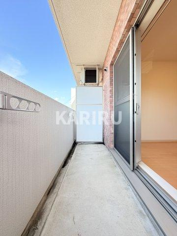 すみれハイツのバルコニー