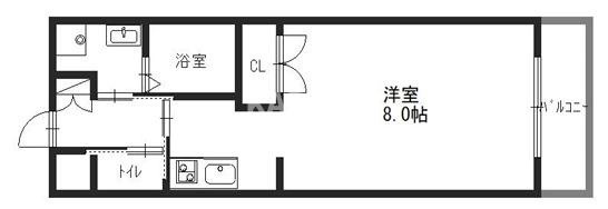 すみれハイツの間取り