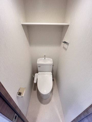 大阪市城東区諏訪１丁目の賃貸マンションのトイレ