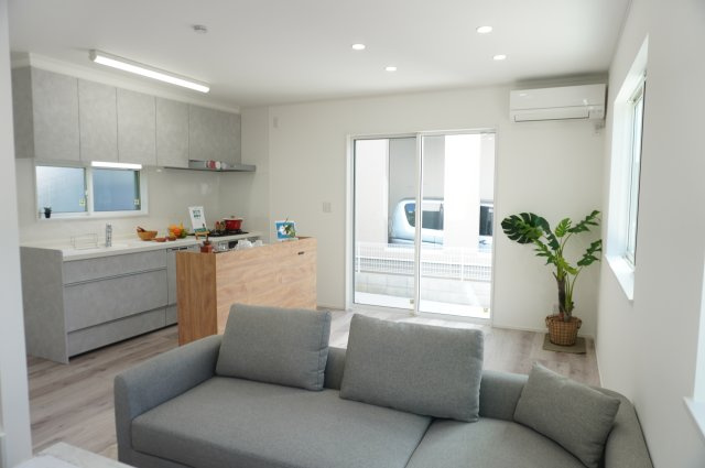 越谷市大字弥十郎 新築一戸建の居間・リビング