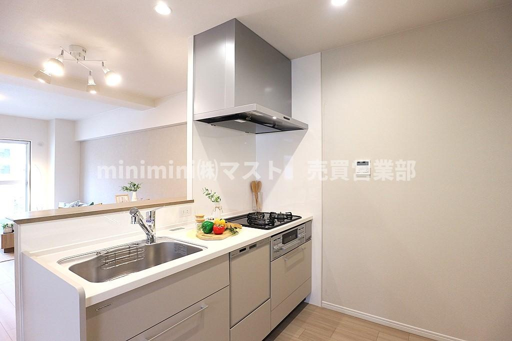 中津グランドハイツのキッチン