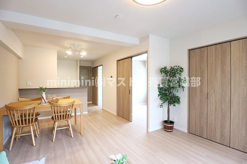 中津グランドハイツの居間・リビング