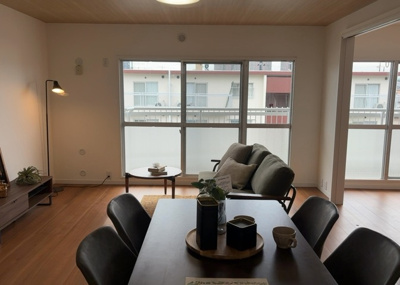 【居間・リビング】 | 相模原富士マンションＢ | リビングの間取りの種類は大きくわけてリビングとダイニングが別になっているタイプ、リビングダイニング一体型です。どちらも一長一短ですので、家を選ぶ時はその両面をチェックして決めるようにしましょう。