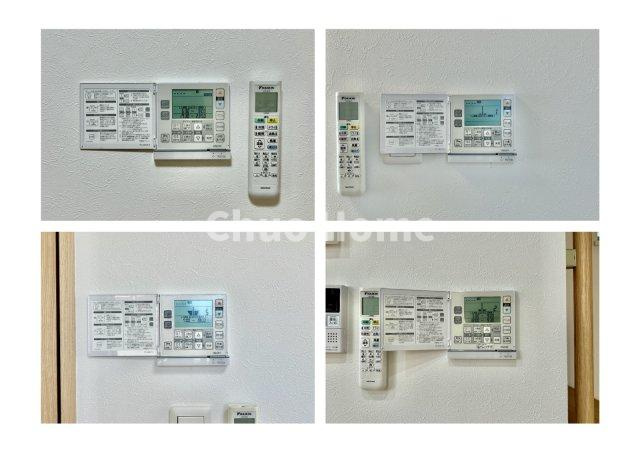 荒川区東日暮里3丁目中古住宅の冷暖房・空調設備|各居室とリビングにそれぞれ床暖房が付いています