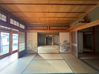 【和室】 | 積川町　中古戸建 | 和室と和室を繋げてさらに広く使っていただけますよ！親戚や友