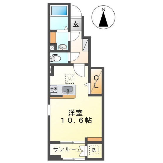 【間取り】 | エムズガーデンB