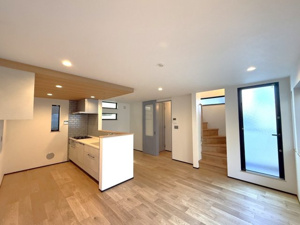 【居間・リビング】 | 現在建築中、2026年3月完成予定です♪
2026年1月9日撮影