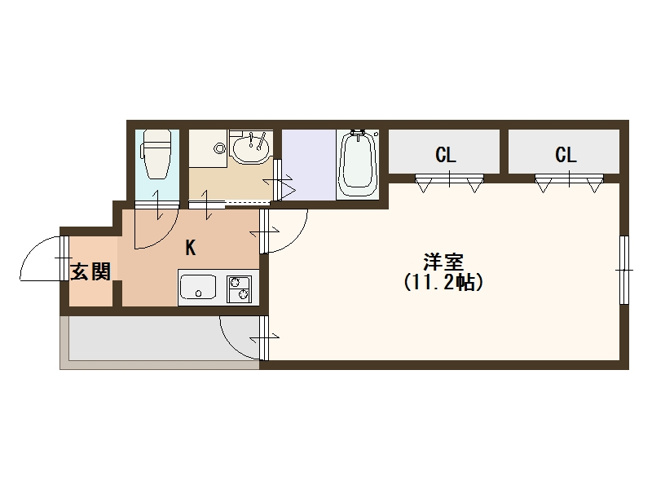 【間取り】 | フジパレス北加賀屋Ⅵ番館