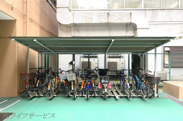 【駐輪場】 | 新大阪グランドハイツ2号棟 | 駐輪場