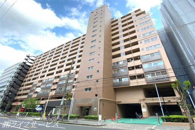 【外観】 | 新大阪グランドハイツ2号棟 | 大阪メトロ御堂筋線「東三国」駅徒歩５分・大阪メトロ御堂筋線「新大阪」駅徒歩７分