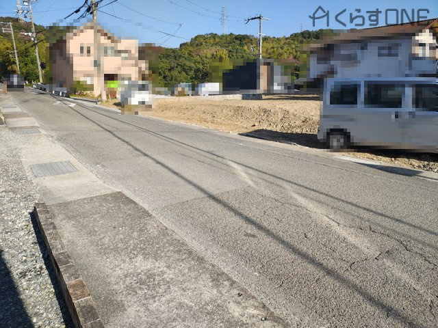 【前面道路含む現地写真】 | 姫路市梅ケ谷町／売土地