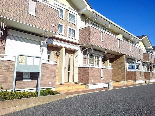 ベルフレージュＡのエントランス