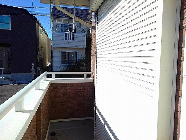 ベルフレージュＡのバルコニー