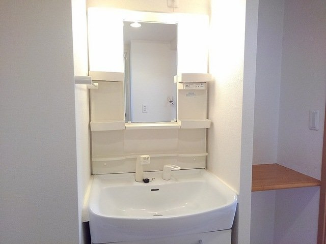 ベルフレージュＡの洗面所