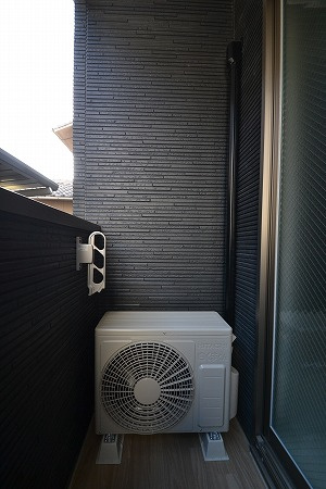 月光江波東弐番館のバルコニー