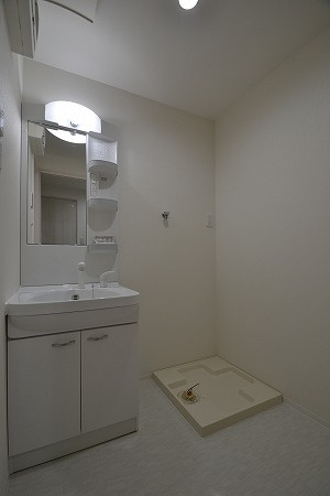 月光江波東弐番館の独立洗面台