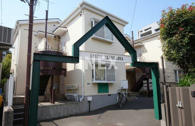 横浜市神奈川区旭ケ丘のアパートの外観