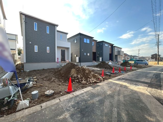 リーブルガーデン　一宮市千秋町加納馬場第7　全4区画分譲の外観|「現地（20225年12月15日）撮影」　
■外観写真　
■ヤマダ不動産　株式会社リライフ　