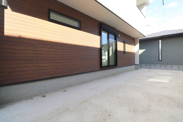 北野町今山戸建4号棟の庭