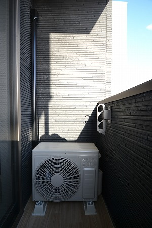 月光江波東弐番館のバルコニー