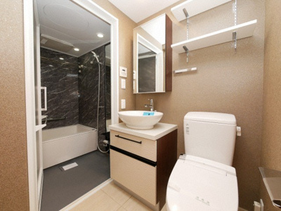 【洗面所】 | リンクハウス京町堀 | 洗面所です