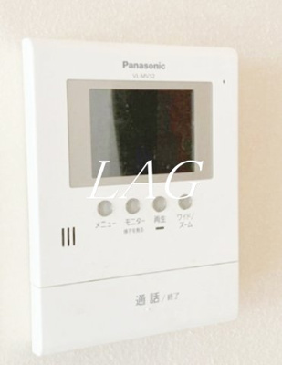【セキュリティ】 | オークレット洗足池 | モニター付きインターホンです。