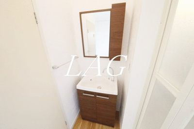 【洗面所】 | ＫＦビル | 独立洗面台です。