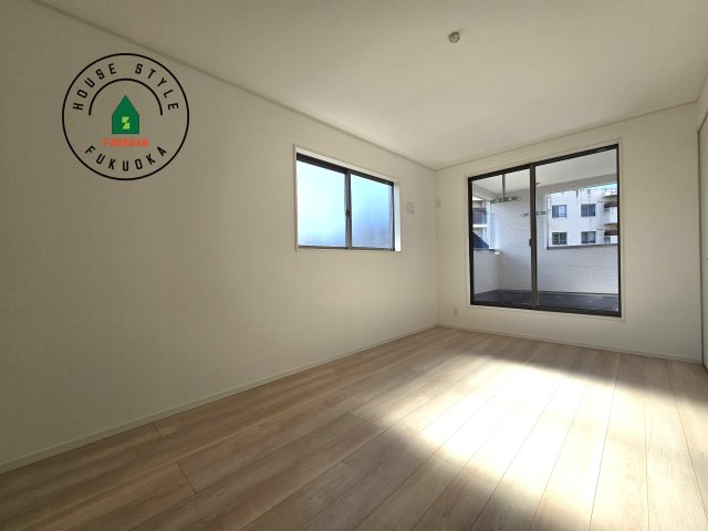 糟屋郡新宮町緑ヶ浜２丁目第1-2棟（2号棟）の内観：施工例|主寝室です。