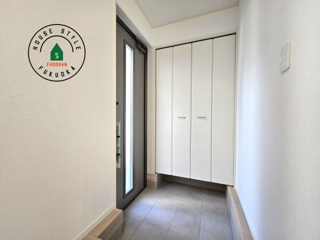 糟屋郡新宮町緑ヶ浜２丁目第1-2棟（2号棟）の内観：施工例|二重ロックでしっかり防犯対策ができます。