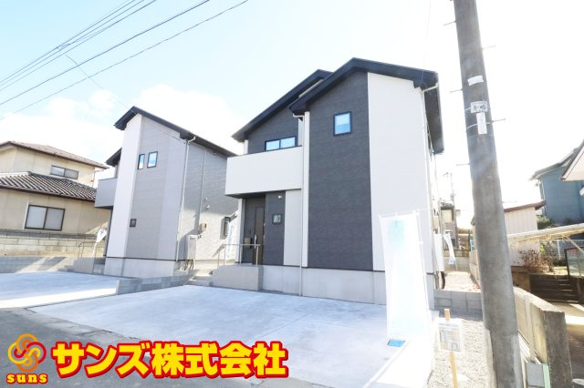 郡山市安積町笹川字北向　　  1号棟　　安積第3小学校、安積第2中学区　の外観|北西側から見た外観