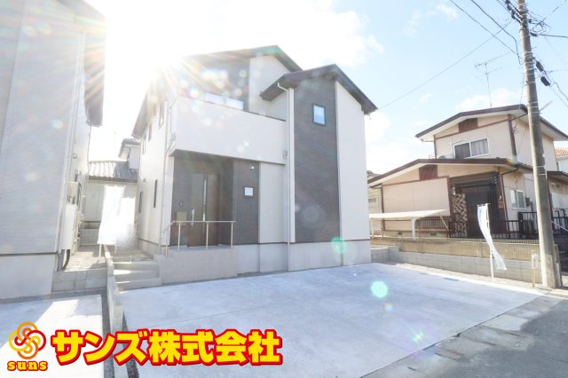 郡山市安積町笹川字北向　　  1号棟　　安積第3小学校、安積第2中学区　の外観|北東側から見た外観