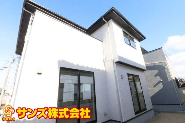 郡山市安積町笹川字北向　　  1号棟　　安積第3小学校、安積第2中学区　の外観|南西側から見た外観