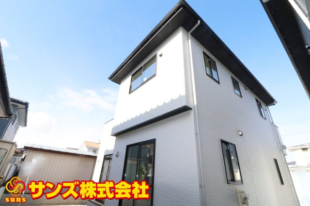 郡山市安積町笹川字北向　　  1号棟　　安積第3小学校、安積第2中学区　の外観|南東側から見た外観