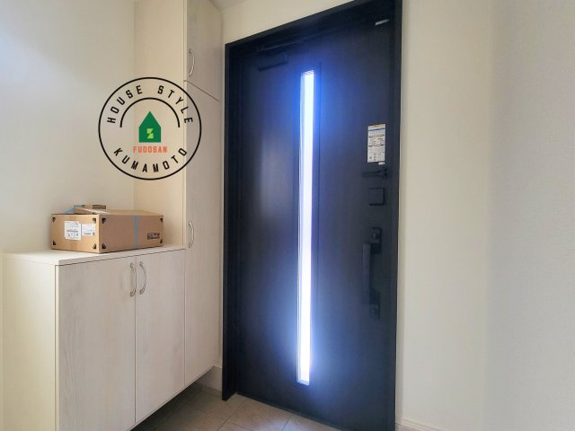 菊池市泗水町吉富第4₋3棟(1号棟)の内観：施工例|二重ロックでしっかり防犯対策ができます。