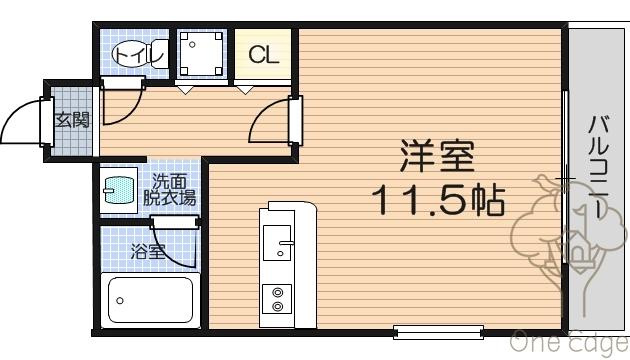 梅田東ユーリプラザの間取り