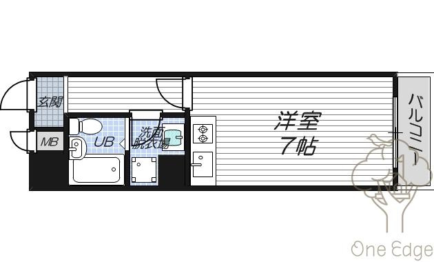 梅田東ユーリプラザの間取り
