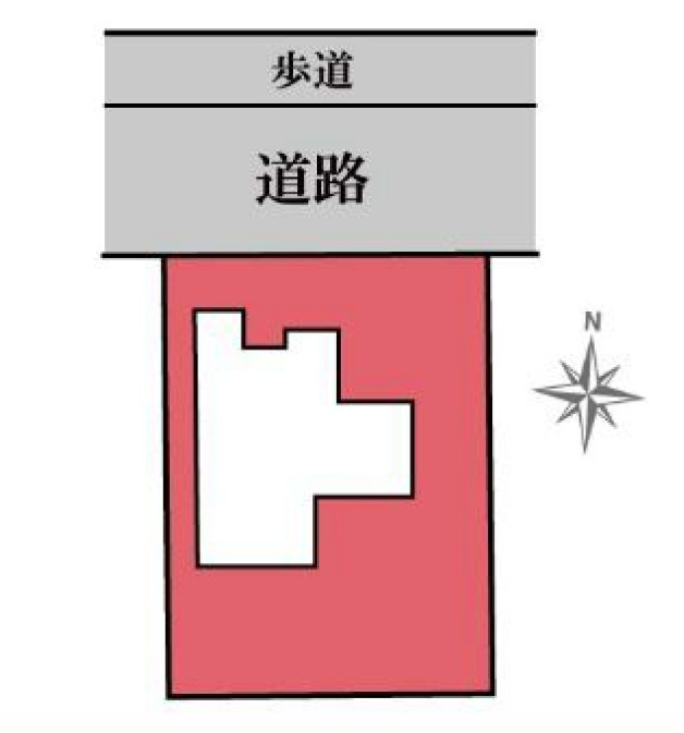 【中古戸建】前橋市六供町3丁目の区画図|■区画図