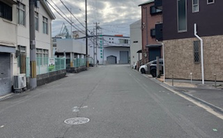 【前面道路含む現地写真】菅原３丁目一戸建