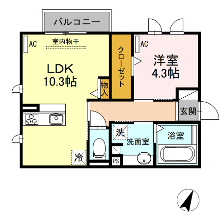アークスクエアの間取り