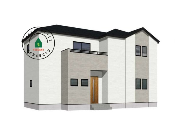 菊池市泗水町吉富第4₋3棟(2号棟)の完成予想図|外観も気になるポイント