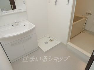 広島市安佐北区倉掛３丁目の賃貸マンションの洗面所|シャンプードレッサー