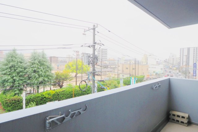 ピュアハイツのバルコニー