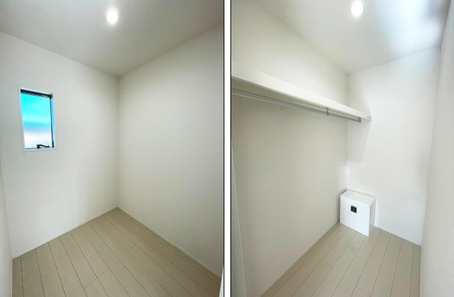 【収納】 | いなべ市大安町中央ヶ丘１丁目 | ウォークインクローゼット　２階